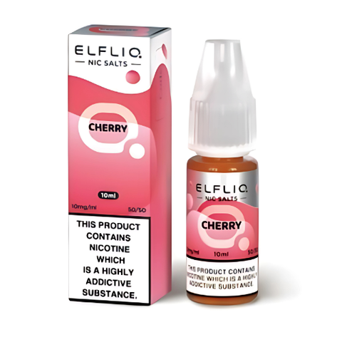 Elf Bar Elf Liq 10ml Nic Salt E Liquid 1 X PIECE,   Cherry