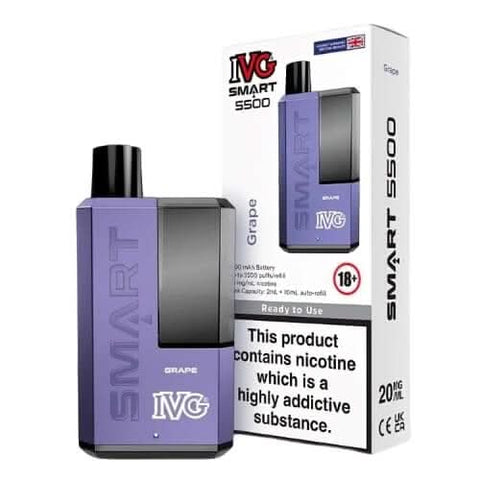 IVG Smart 5500 Disposable Vape Device - 20MG