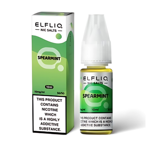 Elf Bar Elf Liq 10ml Nic Salt E Liquid 1 X PIECE,  Spearmint