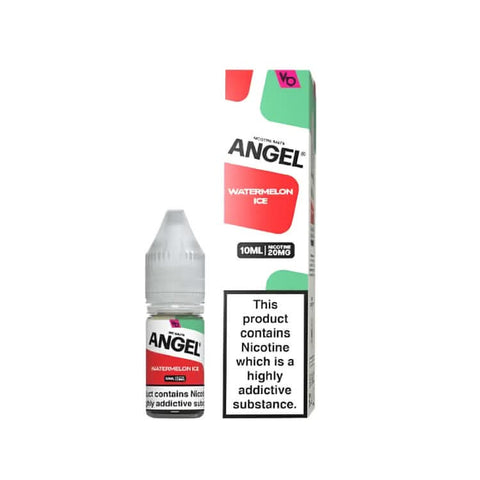 Angel Nic Salts 10ml E Liquid 20MG, Watermelon Ice