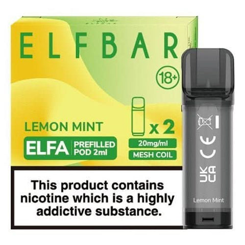 Elf Bar Elfa Pre-Filled Pod  - Lemon Mint