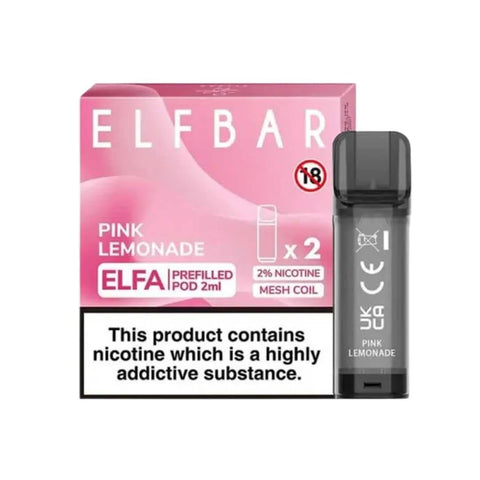 Elf Bar Elfa Pre-Filled Pod - Pink Lemonade