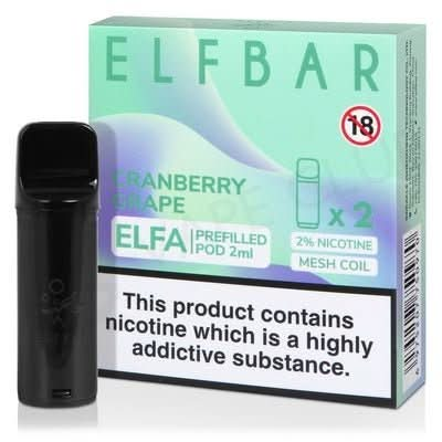 Elf Bar Elfa Pre-Filled Pod - Cranberry Grape