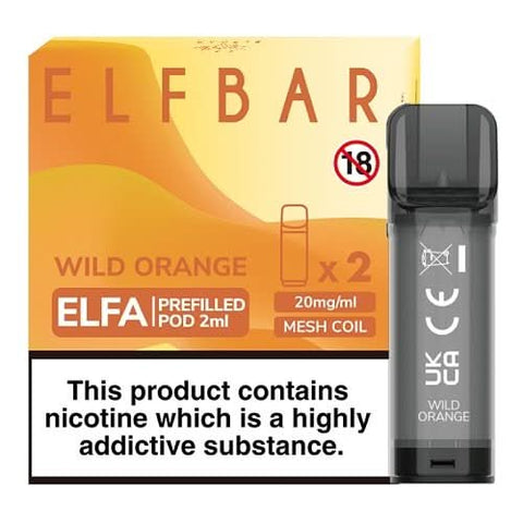 Elf Bar Elfa Pre-Filled Pod - Wild Orange