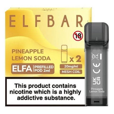 Elf Bar Elfa Pre-Filled Pod  - Pineapple Lemon Soda