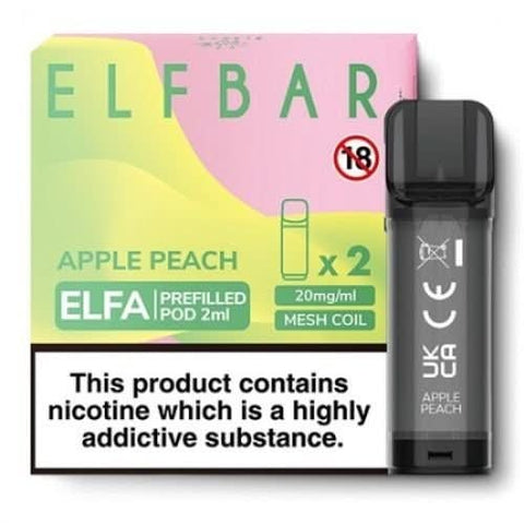 Elf Bar Elfa Pre-Filled Pod - Apple Peach