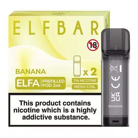 Elf Bar Elfa Pre-Filled Pod - Banana