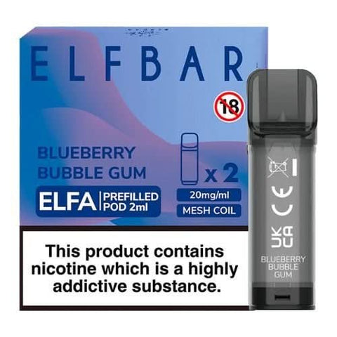 Elf Bar Elfa Pre-Filled Pod - Blueberry Bubblegum