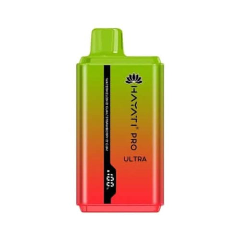 Hayati Pro ultra 15000 Puff Disposable Device - Watermelon B'gum / Strawberry B'gum