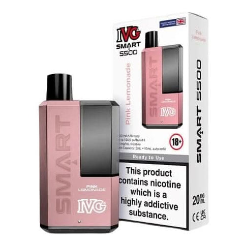 IVG Smart 5500 Disposable Vape Kit - Pink Lemonade