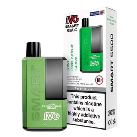 IVG Smart 5500 Disposable Vape Kit  - Kiwi Passionfruit Guava