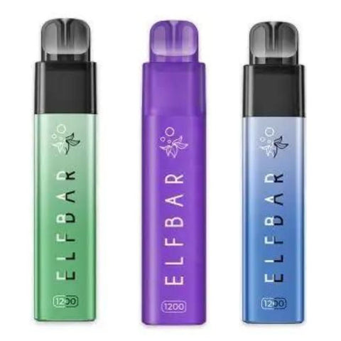 Elf Bar 1200 2 - in - 1 Prefilled Pod Vape Kit - Eliquid Base - Apple Pear