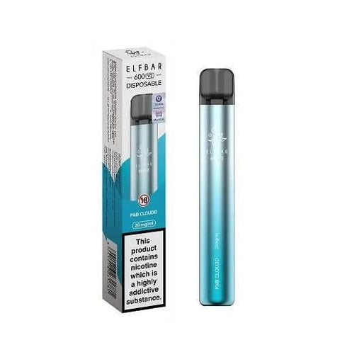 Elfbar 600 V2 Disposable Vape Device - Eliquid Base - P&B Cloud