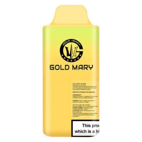 Gold Mary 12000 Disposable Vape Device 20mg  - Apple Peach / Red Apple Ice