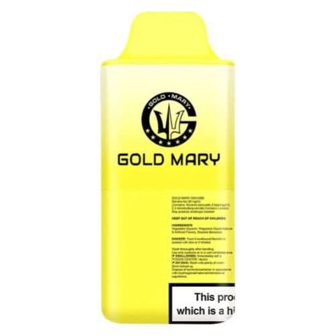 Gold Mary 12000 Disposable Vape Device 20mg  - Banana Ice / Banana Volcano