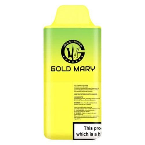 Gold Mary 12000 Disposable Vape Device 20mg  - Lemon Lime / Pink Lemonade