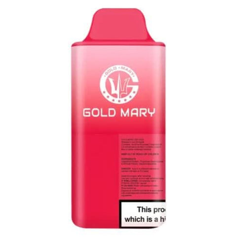 Gold Mary 12000 Disposable Vape Device 20mg  - Strawberry Ice / Strawberry Cherry Raspberry