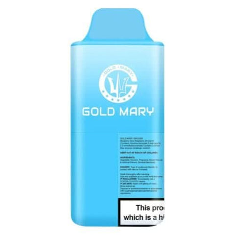 Gold Mary 12000 Disposable Vape Device 20mg  - Blueberry Sour Raspberry / Blueberry Cherry Cranberry