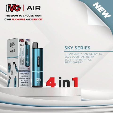 IVG Air 4 in 1 Disposable Vape  - Sky