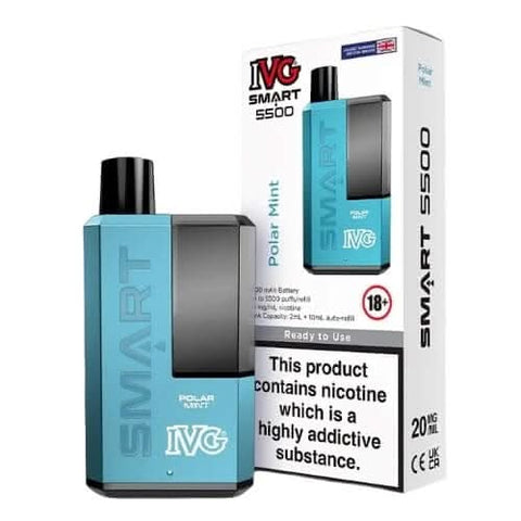 IVG Smart 5500 Disposable Vape Device  - Polar Mint