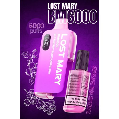 Lost Mary BM6000 Disposable Vape Kit– Eliquid Base