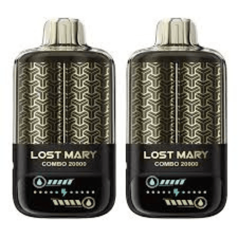 Lost Mary Combo 20k Disposable Vape Box of 5 - Eliquid Base - Watermelon & Strawberry