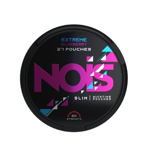 Nois Nicotine Pouches -Extreme Blueberry 50mg