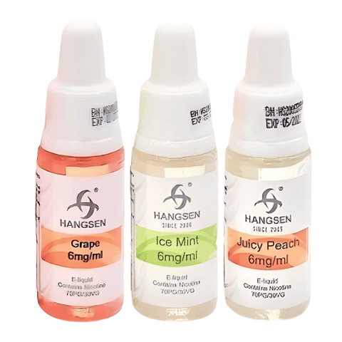 Pack of 10 Hangsen 10ml E - Liquid - Eliquid Base - Aniseed