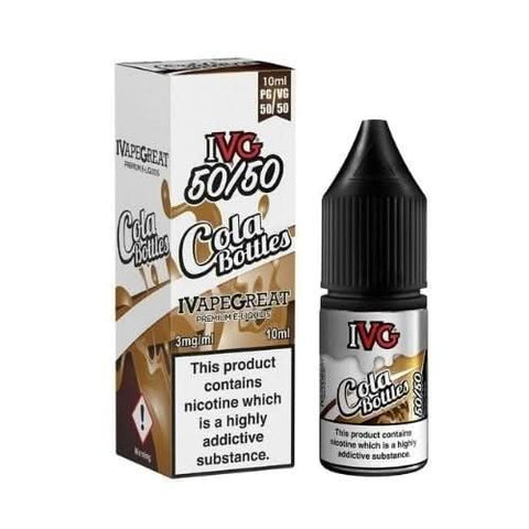  IVG 10ml E-Liquid  - Cola Bottles