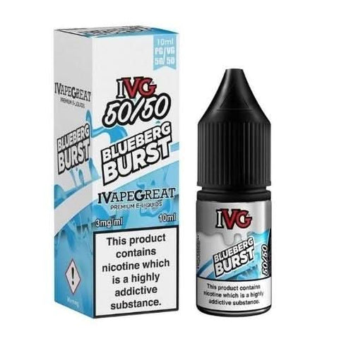  IVG 10ml E-Liquid   - Blueberg Burst