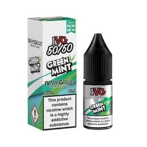  IVG 10ml E-Liquid  - Green Mint