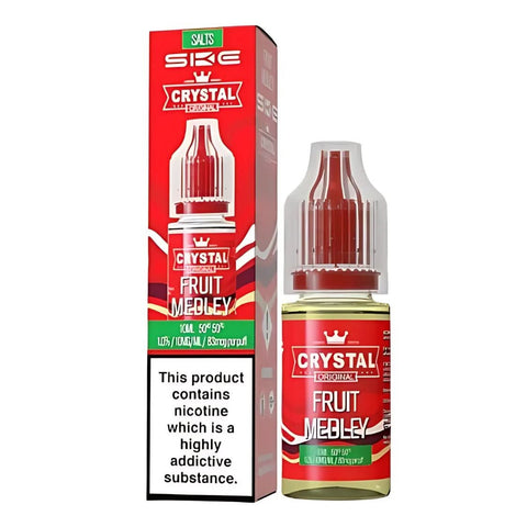 SKE Crystal NIC Salt 10ml, Fruit Medley 