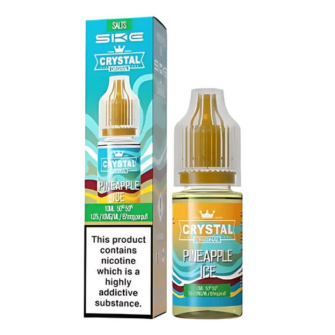 SKE Crystal NIC Salt 10ml, Pineapple Ice 