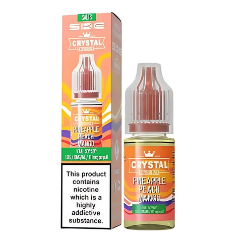 SKE Crystal NIC Salt 10ml, Pineapple Peach Mango