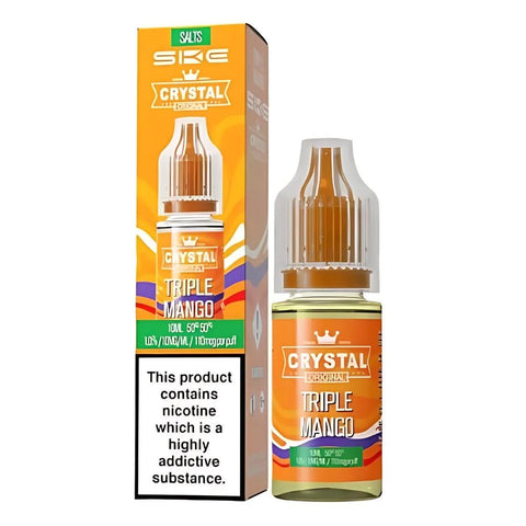 SKE Crystal NIC Salt 10ml, Triple Mango 