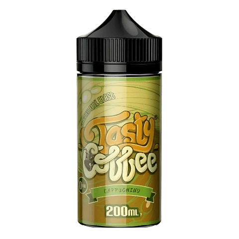 Tasty Coffee Shortfill 200ml E - liquid - Eliquid Base - Cappuchino