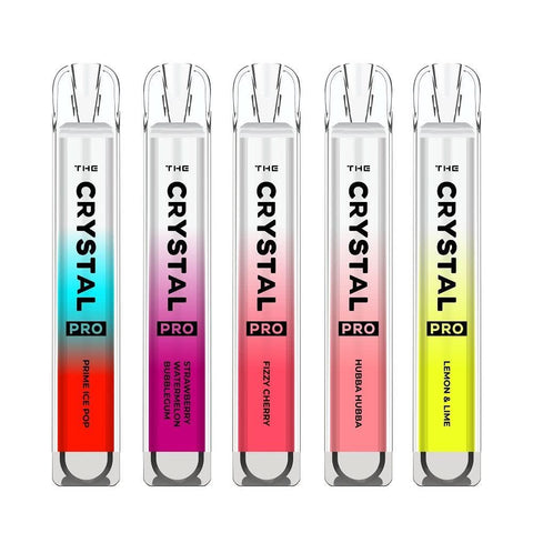 The Crystal Pro Bar 600 Disposable Vape  20MG