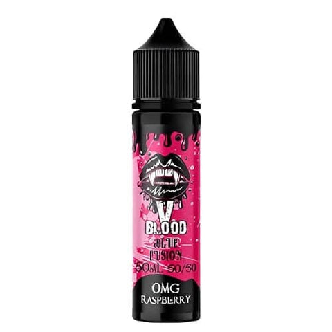 V Blood Shortfill 50ml E-Liquid - Raspberry Fruit Blue Fusion