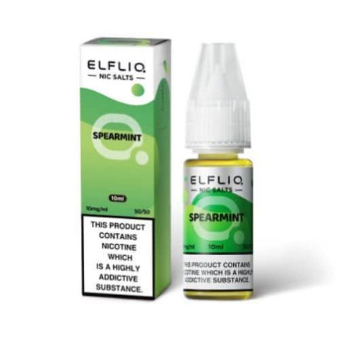 Elf Bar Elf Liq 10ml Nic Salt - Pack of 10 - Spearmint