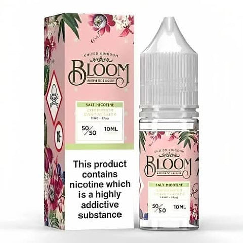 Bloom 10ml Nic Salts E-liquid - Pack of 10-Cucumber Cantaloupe