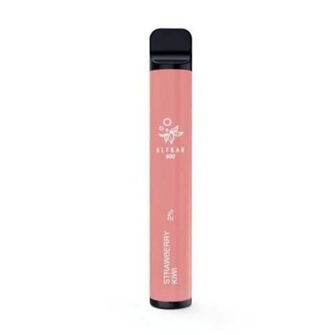 Elf Bar 600 Puff Disposable Vape  Device  Strawberry Kiwi