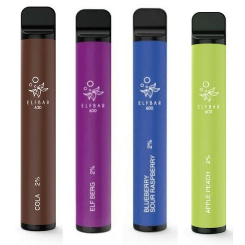 Elf Bar 600 Puff Disposable Vape  Device 