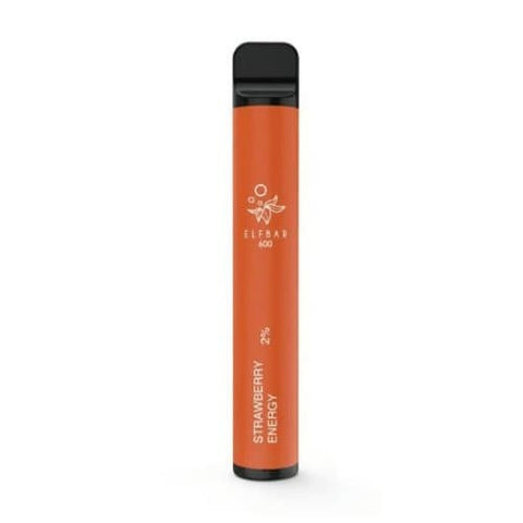 Elf Bar 600 Puff Disposable Vape  Device  - Strawberry Energy