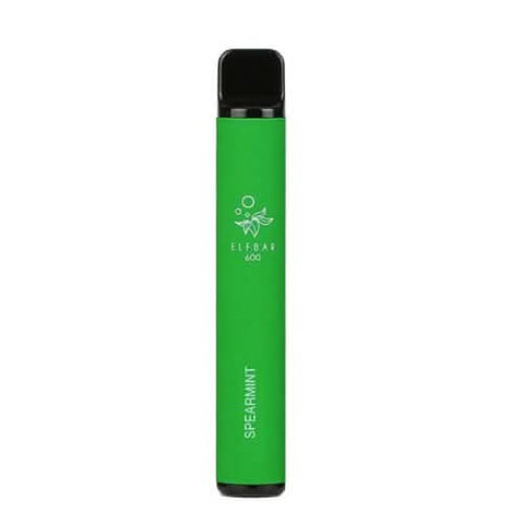 Elf Bar 600 Puff Disposable Vape  Device  - Spearmint