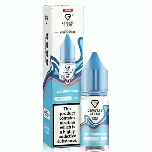 Crystal Clear 10ml Nic Salt - Pack of 10 - Eliquid Base