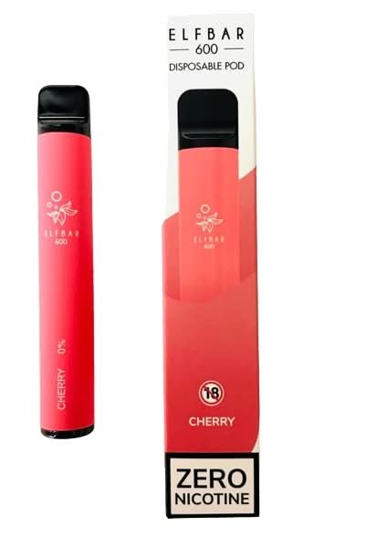 Elf Bar 600 Puffs Disposable Vape  Device - Cherry