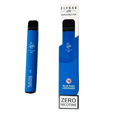 Elf Bar 600 Puffs Disposable Vape  Device - Blue Razz Lemonade