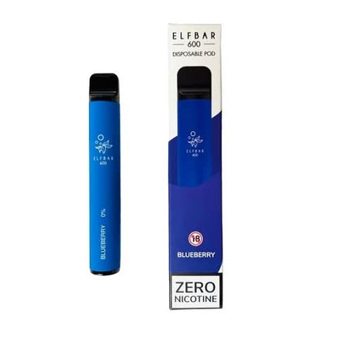 Elf Bar 600 Puffs Disposable Vape  Device - Blueberry 