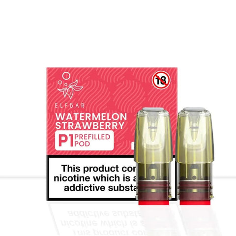 Elf Bar Mate P1 Pods -Watermelon Strawberry