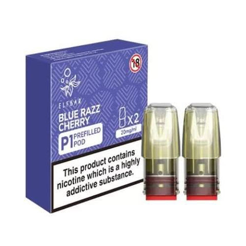 Elf Bar Mate P1 Pods -Blue Razz Cherry